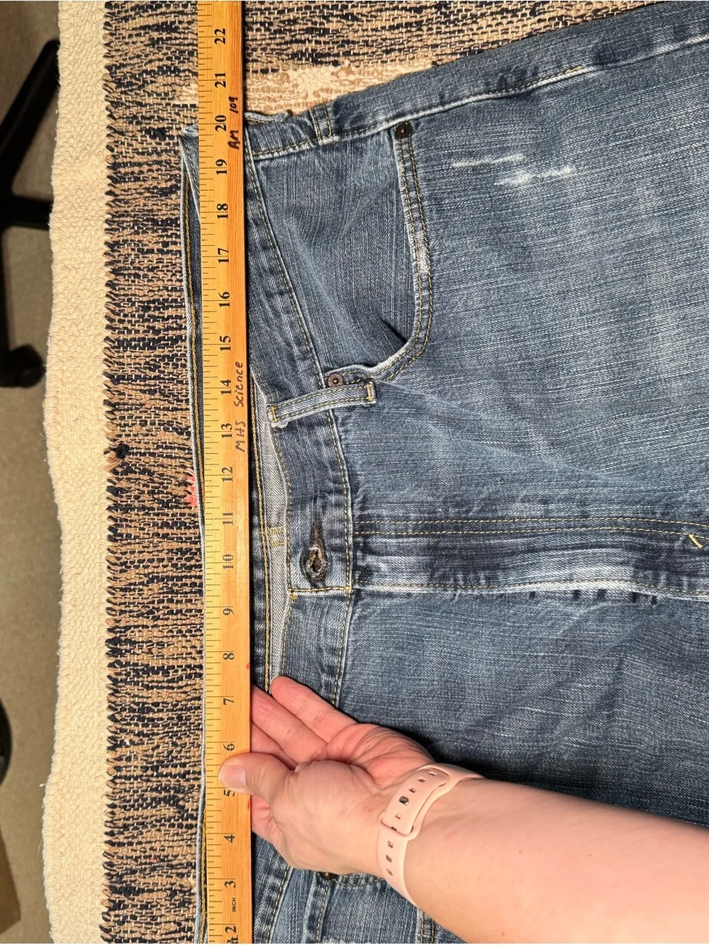 Levi's Men's Blue Denim Jean Shorts